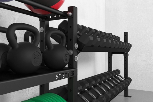 Стеллаж для инвентаря 3600х1160 (гири/гантели) фото 9