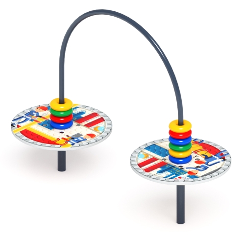 Счеты со столиком (конструктор) - Игровая панель - МФ 22.01.06-04.И1