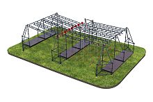 OCR Препятствие "Велосипед+качели"