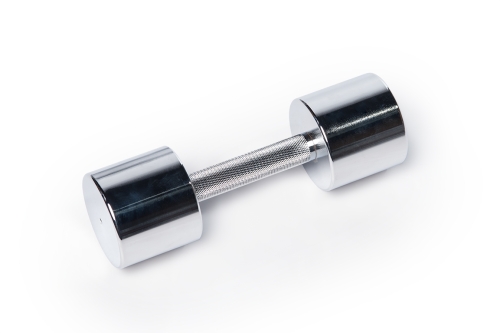 Гантель хромированная 7 кг фото 4