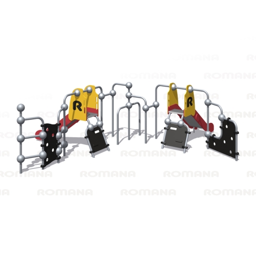 Romana Детский спортивно-игровой комплекс для улицы серия "Сфера" Romana 057.10.00