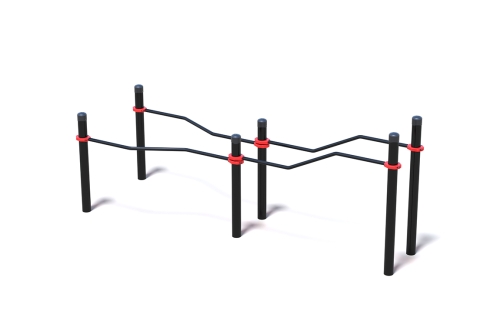 Брусья разноуровневые - для инвалидов и лиц с ограниченными возможностями здоровья