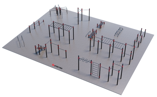 Проект "Районная площадка для Воркаут 3-6" фото 2