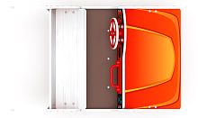 Кабриолет - Качалка на пружине двухместная машинка - ИО 23.03.02-01