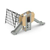 Romana Детский спортивно-игровой комплекс с горками и сеткой серия "Сфера" Romana 057.48.00