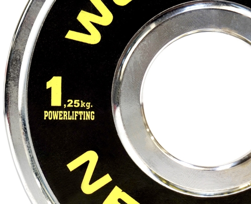 Диск стальной для пауэрлифтинга 1,25 кг WERK SAN фото 2