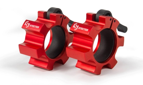 Алюминиевые замки для штанги Stecter OSO (алюминий) фото 3