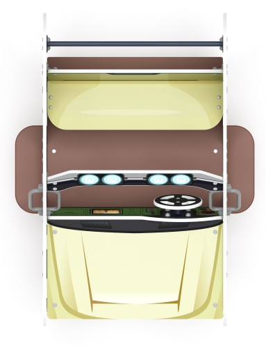 Джип Сафари - Качалка на пружине двухместная машинка - ИО 23.03.05-10 фото 4