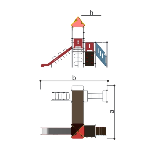 Romana Детская площадка Romana 101.10.09 фото 4