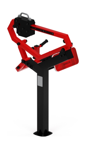 Бицепс стоя (красный) - Уличный тренажер - СТ 035-11.И1 фото 3