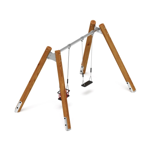 Качели (Лиственница темный) ИО 12.Р.04.03.01-Л.И1.01 фото 5