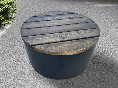 Скамья уличная "Тумба" круглая 900 фото 7