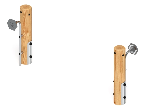 Переговорное устройство (лиственница) МФ 22.01.08-И1 фото 3