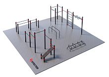 Проект "Дворовая площадка для Воркаут 2-1"