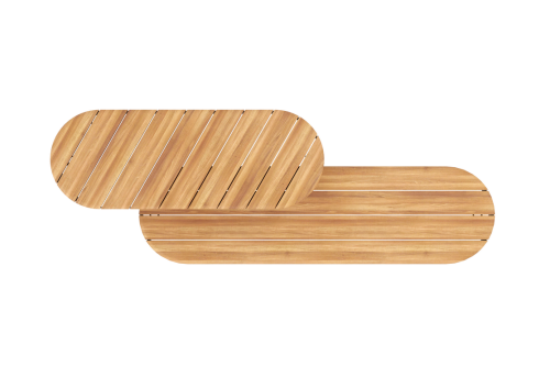 Скамья уличная "Тумба" (2 секции) фото 4