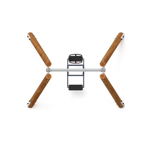 Качели семья (Лиственница темный) ИО 11.Р.07.01-Л.И1.01 фото 4