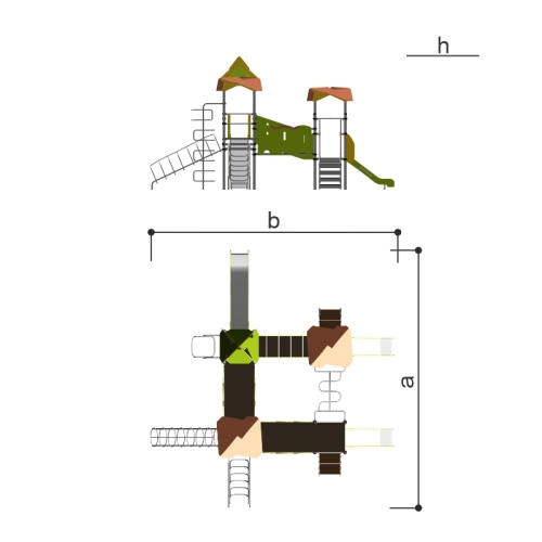 Romana Игровой комплекс Романа 101.31.00