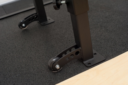 Тяжелоатлетические плинты для штанги с регулировкой по высоте 85-115 см (пара) фото 14