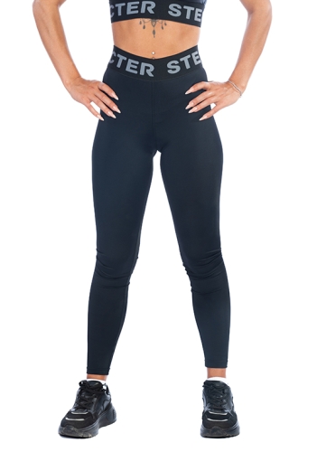 Тайтсы STECTER Lady Leggins Black Skin фото 4