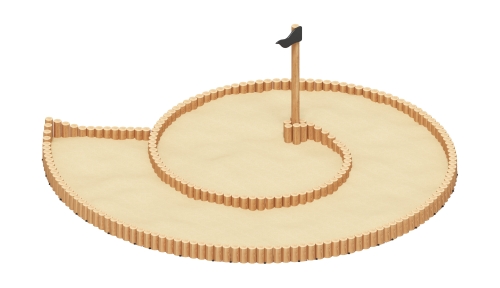 Песочница Улитка (Лиственница анкера) ИО 5.24.03-Л.И1 фото 3