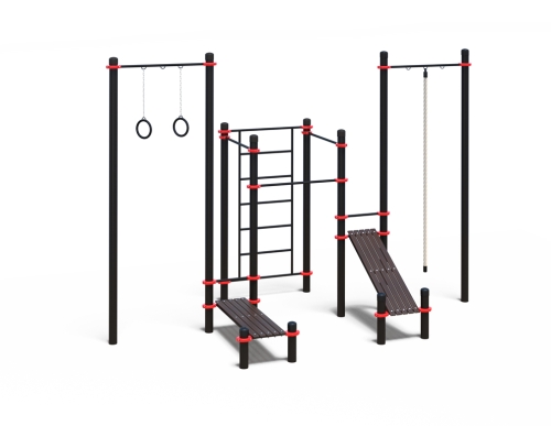 Гимнастический комплекс для воркаута  (PAW-21) фото 6