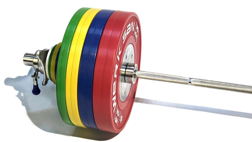 Штанга соревновательная 190 кг (комплект) WERK SAN (сертификат IWF) фото 2