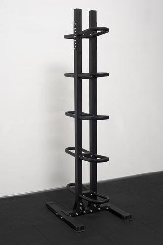 Напольная двухсторонняя стойка для медболов на 10 шт фото 7