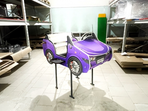 Кабриолет - Качалка на пружине двухместная машинка - ИО 23.03.02-03 фото 6