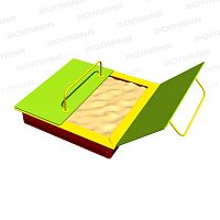 Romana Песочница с крышкой Romana 109.22.00