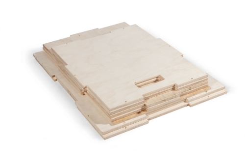 Тумба для кроссфита 75-60-50 см (фанера) фото 2