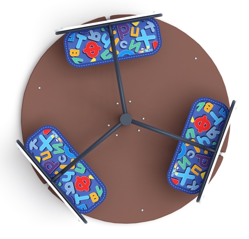 Карусель Солнышко (Азбука) - ИО 30.01.03-12.И1 фото 4