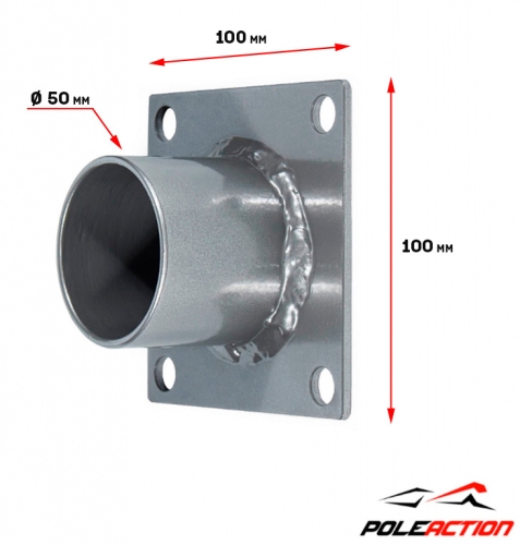 Торцевой кронштейн поручня (на стену) фото 4