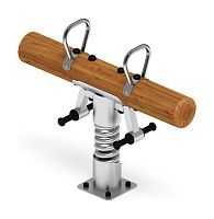 Качалка на пружине (Лиственница темный) ИО 22.24.01-Л.01