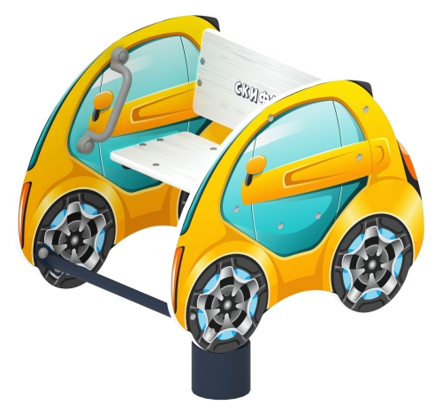 Машинка - Качалка на пружине машинка мини - ИО 22.03.03-И1 фото 6