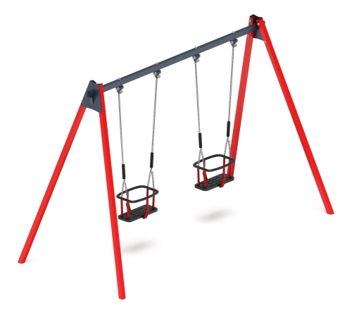 Качели двойные М2 - ИО 12.М.04.04.03-01.И1 фото 5