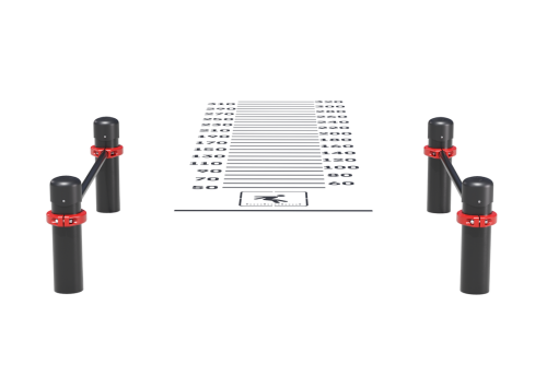 Организационная зона безопасности и нанесённая разметка не менее чем 320 см (для выполнения испыт фото 3
