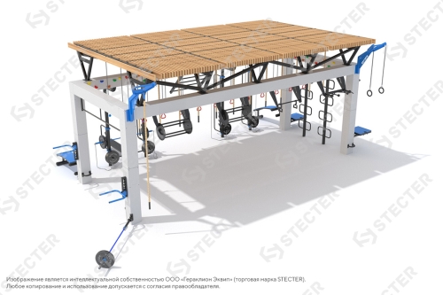 Уличный спортивный комплекс "Центр Силы" фото 9