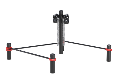 Стойка с гирями (для выполнения испытания (теста) ГТО "Рывок гири 16 кг")с организованной зоной безо фото 3