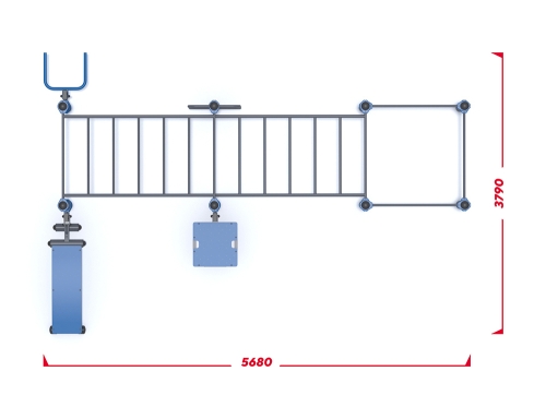 Воркаут комплекс "Гленум" фото 3