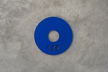 Диск тренировочный стальной 1,25 кг (пара)