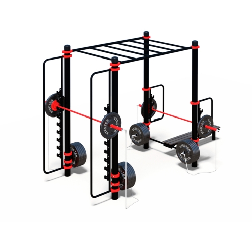 Уличный комплекс для воркаута WORKOUT-FIT - 05 фото 4