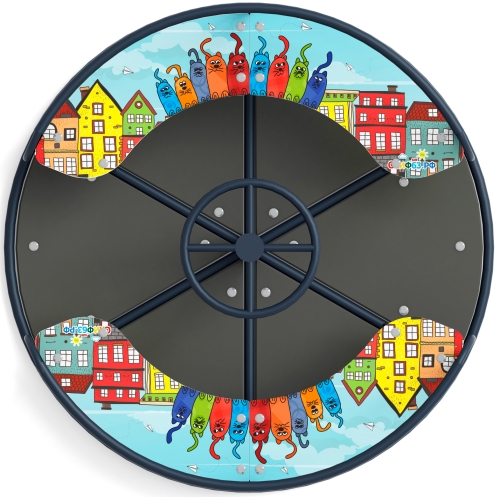 Карусель с рулем (Коты) - ИО 30.01.04-10.И1 фото 4