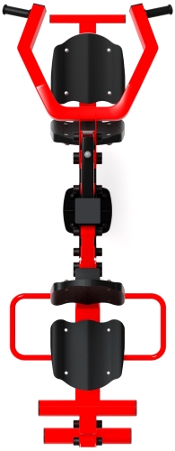 Тяга верхняя+Флекс (красный) - Уличный тренажер - СТ 021-11.И1 фото 4