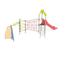 Romana Детский спортивный комплекс с рукоходом-змейка Серия треугольник Romana 401.30.00