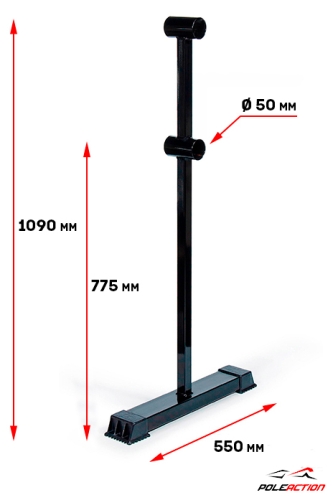 Стойки 2-х уровневого мобильного (переносного) хореографического станка v2.0 (пара) фото 4