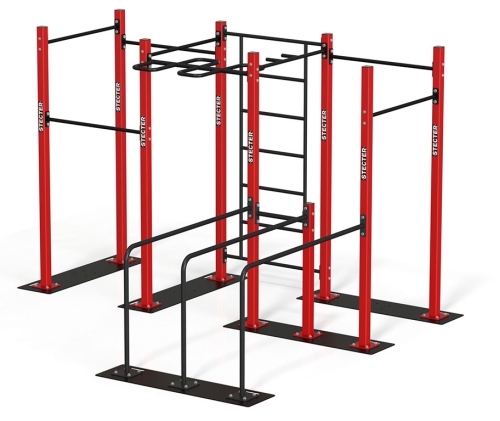 Мобильный комплекс для Воркаут "Стандарт-9"
