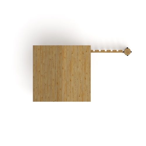 Домик (лиственница орех) МФ 10.24.02-Л.И1.02 фото 4