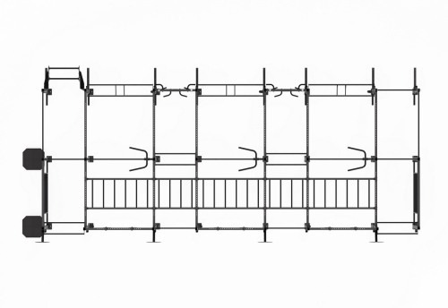 Функциональная рама 9800х3600 мм, H=3660 мм фото 3