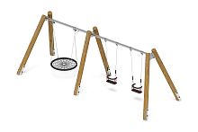 Качели (Лиственница орех) ИО 13.Р.05.01.01.01-Л.И2.02