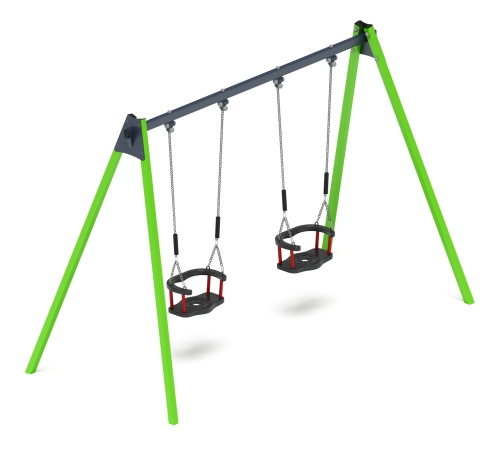 Качели двойные М2 - ИО 12.М.01.01.03-02.И1 фото 5